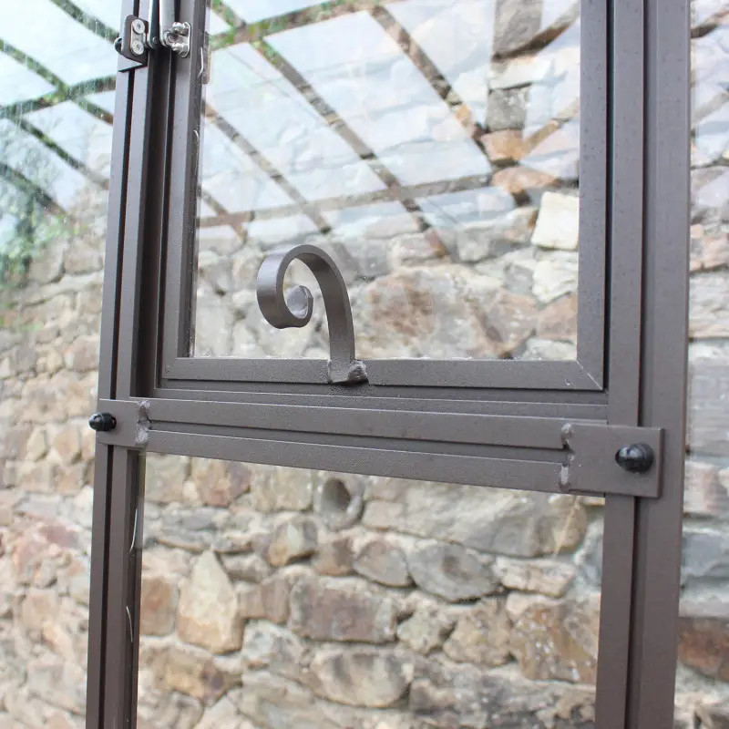 Serre à l'ancienne MIRABEAU largeur 3.70 m sur muret