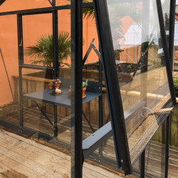 Lucarne de paroi pour serres LUXIA