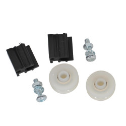 Kit 2 roulettes et 2 guides de porte - Gamme NATURA
