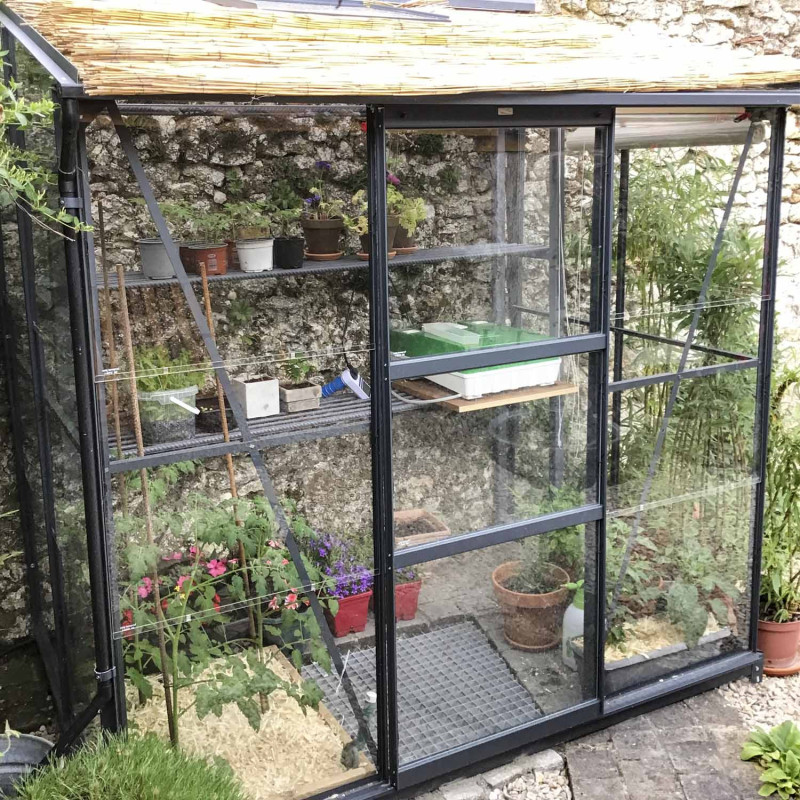 Serre adossée MÉLISSA 2,50 m²