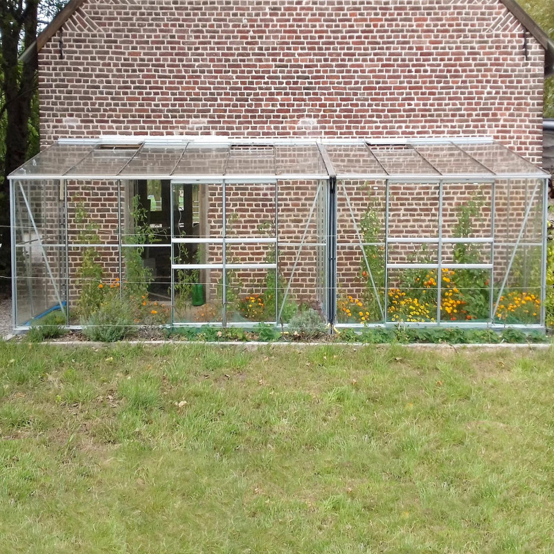 Serre adossée MÉLISSA 4,90 m²