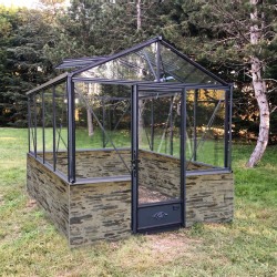 Serre LUXIA sur Muret Largeur 2,36 m