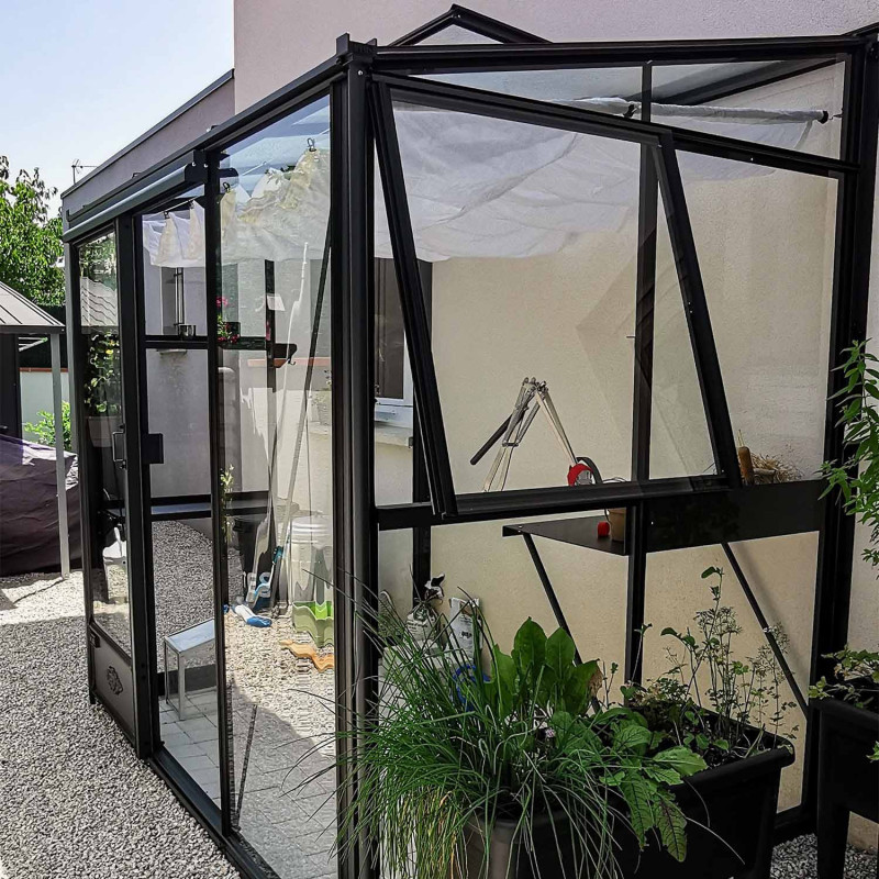 Serre LUXIA Adossée largeur 1,58 m