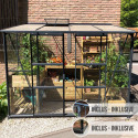 Serre adossée MÉLISSA 3,30 m²