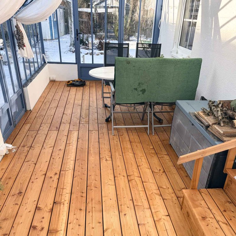 Serre MONTESQUIEU largeur 2,80 m sur muret