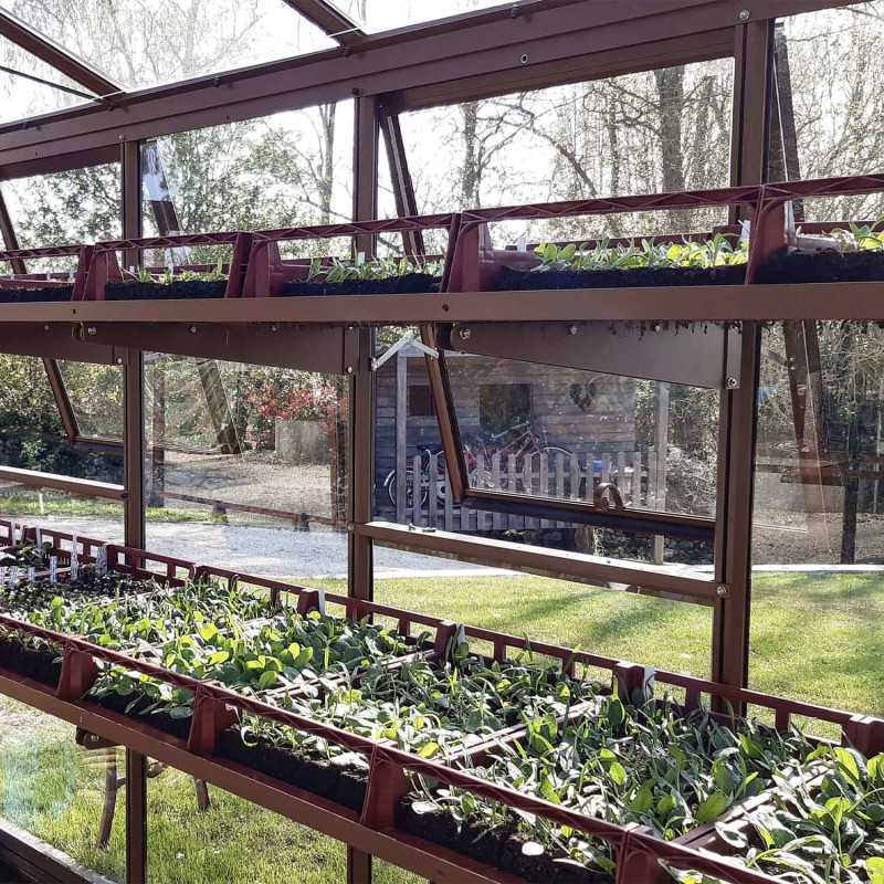 Serre SUPRA largeur 3,80 m