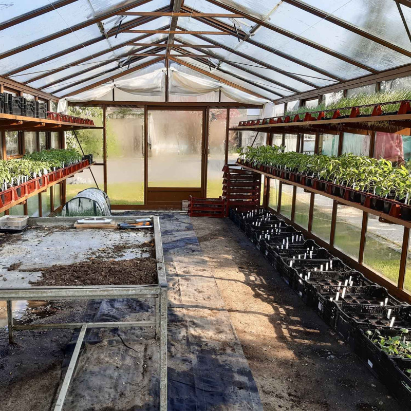 Serre SUPRA largeur 3,80 m