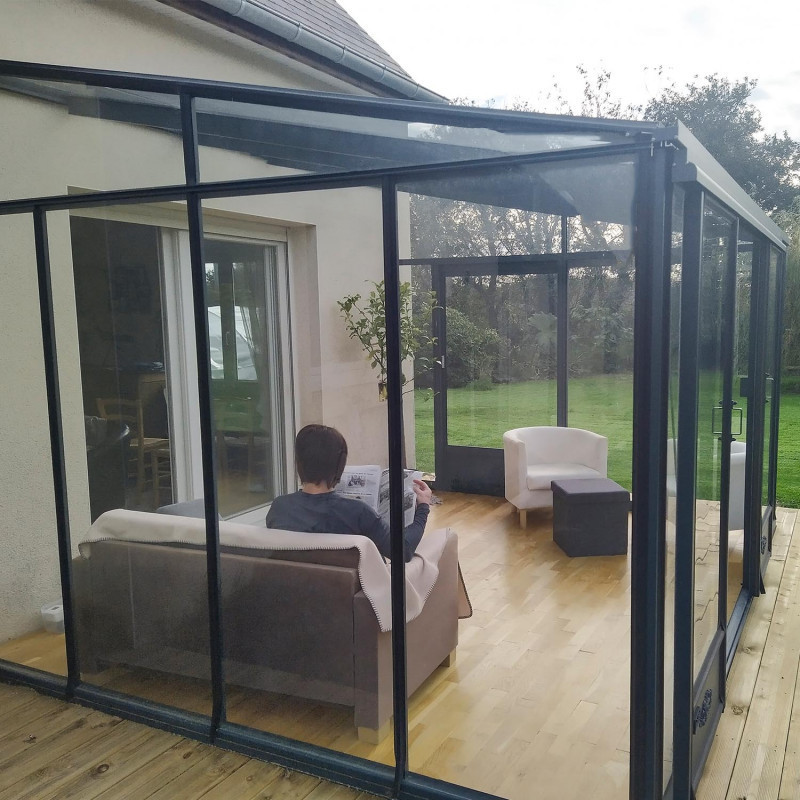 Serre LUXIA Adossée largeur 3,06 m