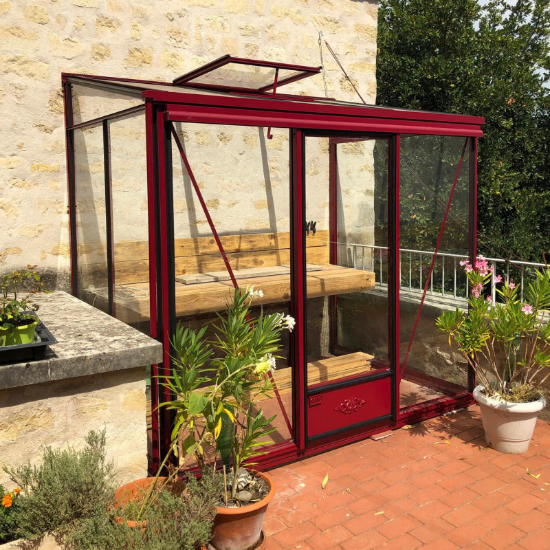 Serre LUXIA Adossée largeur 1,58 m