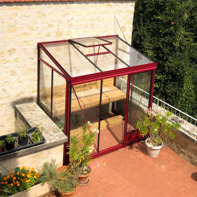 Serre LUXIA Adossée largeur 1,58 m