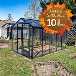 Serre de jardin Essentia 2,36 m x 3,09 m