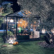 Serre de jardin en verre trempé LUXIA 3,09 x 5,30 m