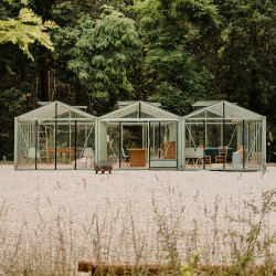 Serre 3 CHAPELLES - Aluminium naturel