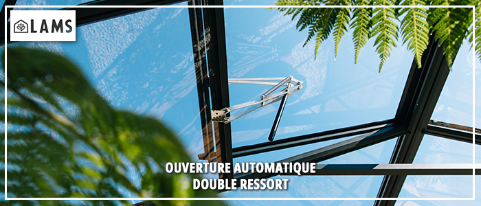 Ouverture automatiques de lucarne - serre SUPRA 3 CHAPELLES 