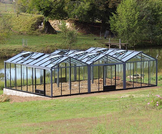 Collection de serres de jardin AZURA