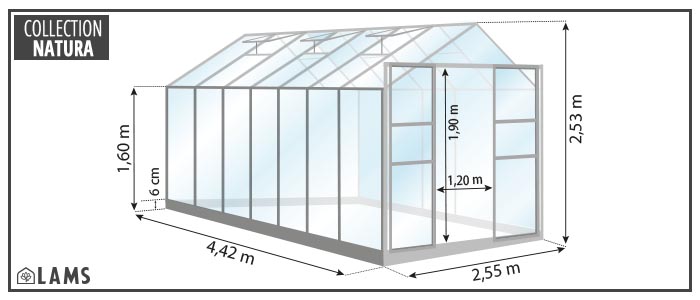 SERRE LAURUS 11,30m²