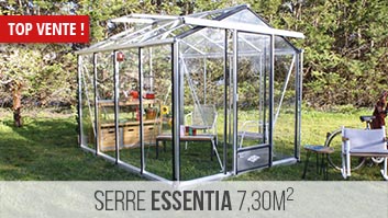 Meilleure vente serre en verre essentia